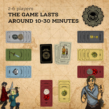 Load image into Gallery viewer, GET THAT PIRATE&#39;S BOOTY THE CARD GAME